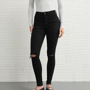 AE Next Level Ripped Super High-Waisted Jegging | Size 6L